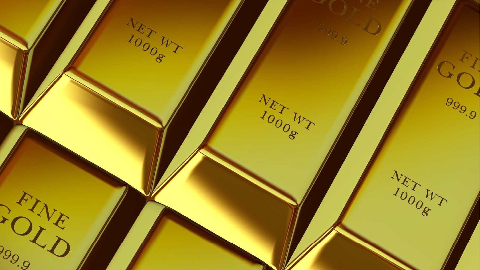 Stack of gold Krugerrand coins representing digital gold investment through Goldbits